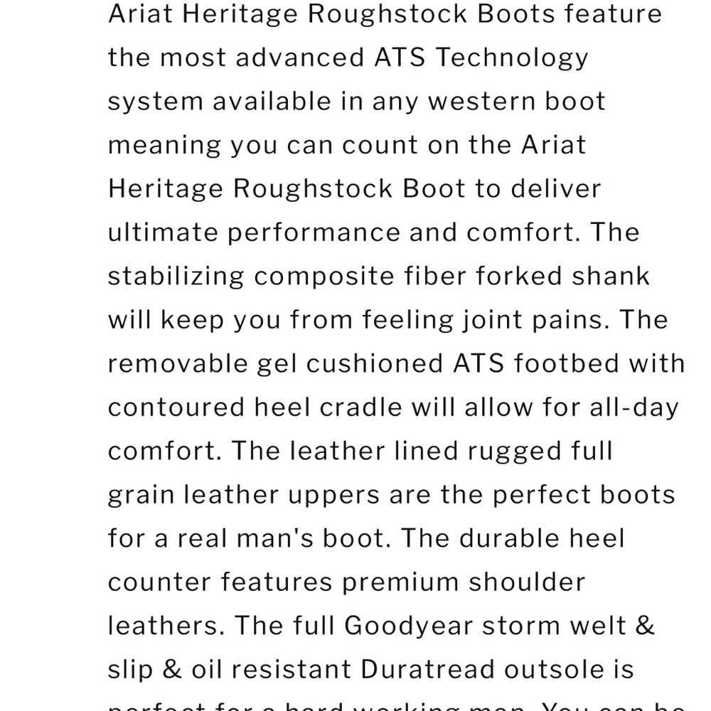 Ariat 11ee Cowboy Boots Country Western Mens Leather … Gem